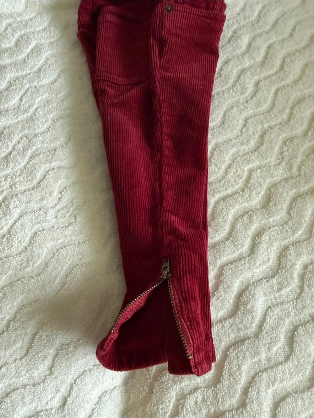 Ralph Lauren Kids Corduroy Jeans in Deep Red